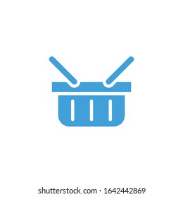 Vector shopping basket  icon design template