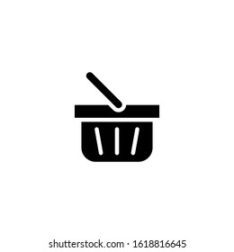 Vector, shopping basket icon template