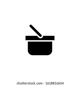 Vector, shopping basket icon template
