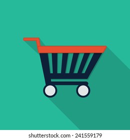 Vector Shopping cart