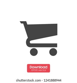 Vector shopping cart Icon