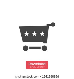 Vector shopping cart Icon