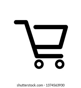 Vector shopping cart Icon - Vector