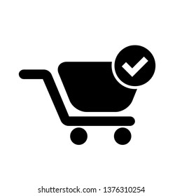 Icono del carro de la compra de vectores - Vector
