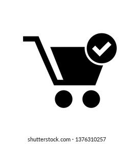 Vector shopping cart Icon - Vector