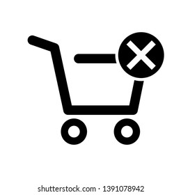 Vector shopping cart Icon - Vector