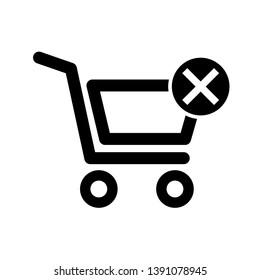 Vector shopping cart Icon - Vector