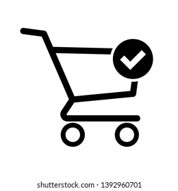 Vector shopping cart Icon 