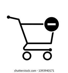 Vector shopping cart Icon - Vector