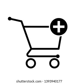 Vector shopping cart Icon - Vector