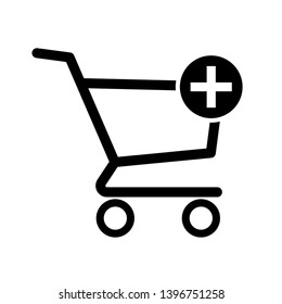Vector shopping cart Icon - Vector