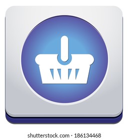 Vector shopping cart icon 