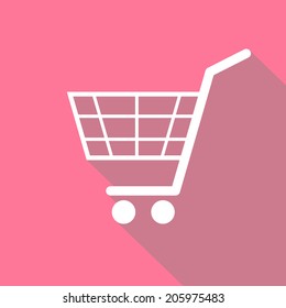 Vector shopping cart icon 