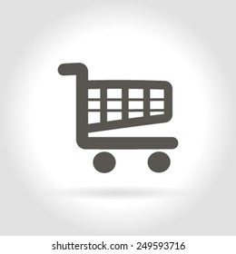 Vector shopping cart icon