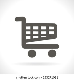 Vector shopping cart icon