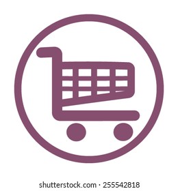 Vector shopping cart icon