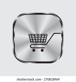 Vector shopping cart icon