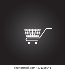 Vector shopping cart icon