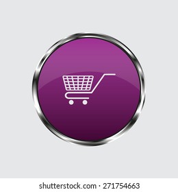 Vector shopping cart icon