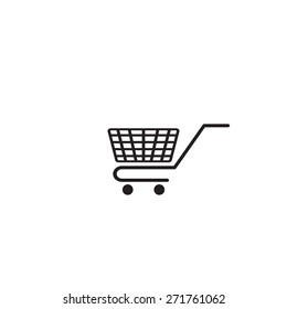 Vector shopping cart icon