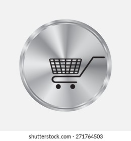 Vector shopping cart icon