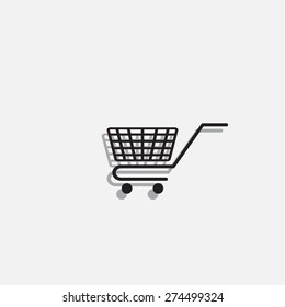 Vector shopping cart icon
