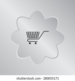 Vector shopping cart icon