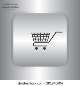Vector shopping cart icon