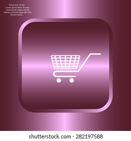 Vector shopping cart icon
