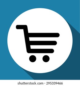 Vector shopping cart icon
