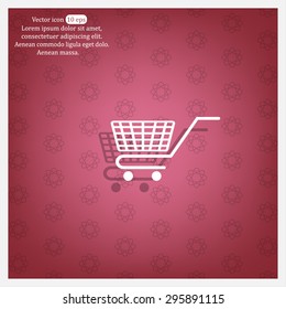 Vector shopping cart icon