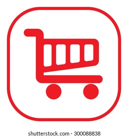 Vector shopping cart icon