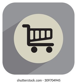 Vector shopping cart icon