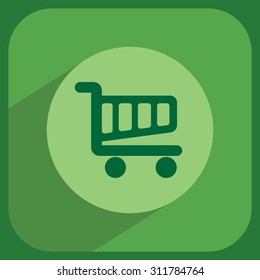 Vector shopping cart icon