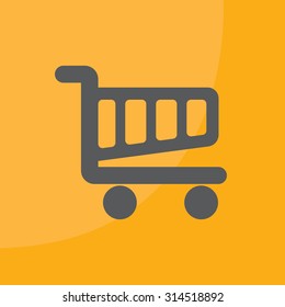Vector shopping cart icon