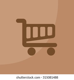 Vector shopping cart icon
