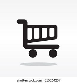 Vector shopping cart icon