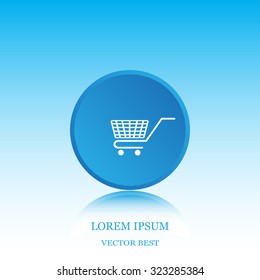 Vector shopping cart icon