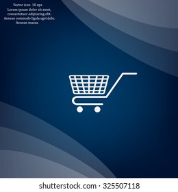 Vector shopping cart icon