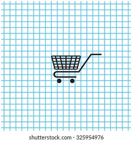 Vector shopping cart icon