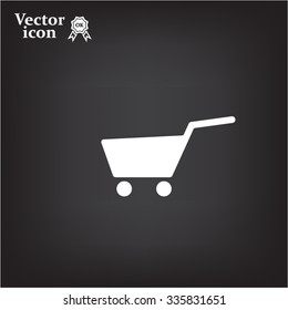 Vector shopping cart icon