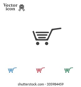 Vector shopping cart icon