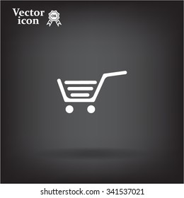 Vector shopping cart icon
