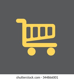 Vector shopping cart icon