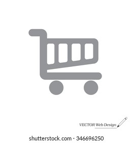 Vector shopping cart icon