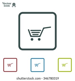 Vector shopping cart icon