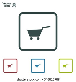 Vector shopping cart icon