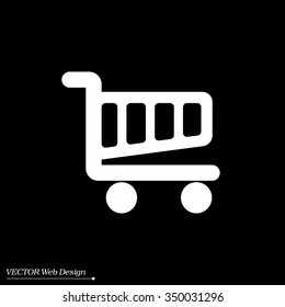 Vector shopping cart icon