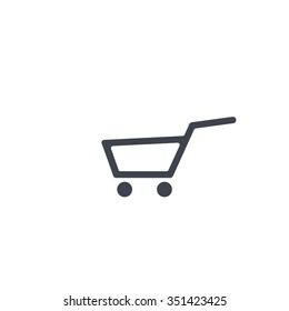 Vector shopping cart icon