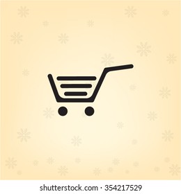 Vector shopping cart icon
